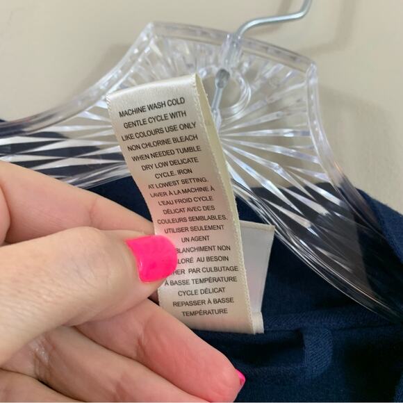 In Bloom by Jonquil Mini Navy Robe - Picture 4 of 5